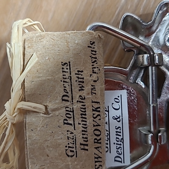 Swarovski  cristals bealt buckle motorcycle - Picture 2 of 5